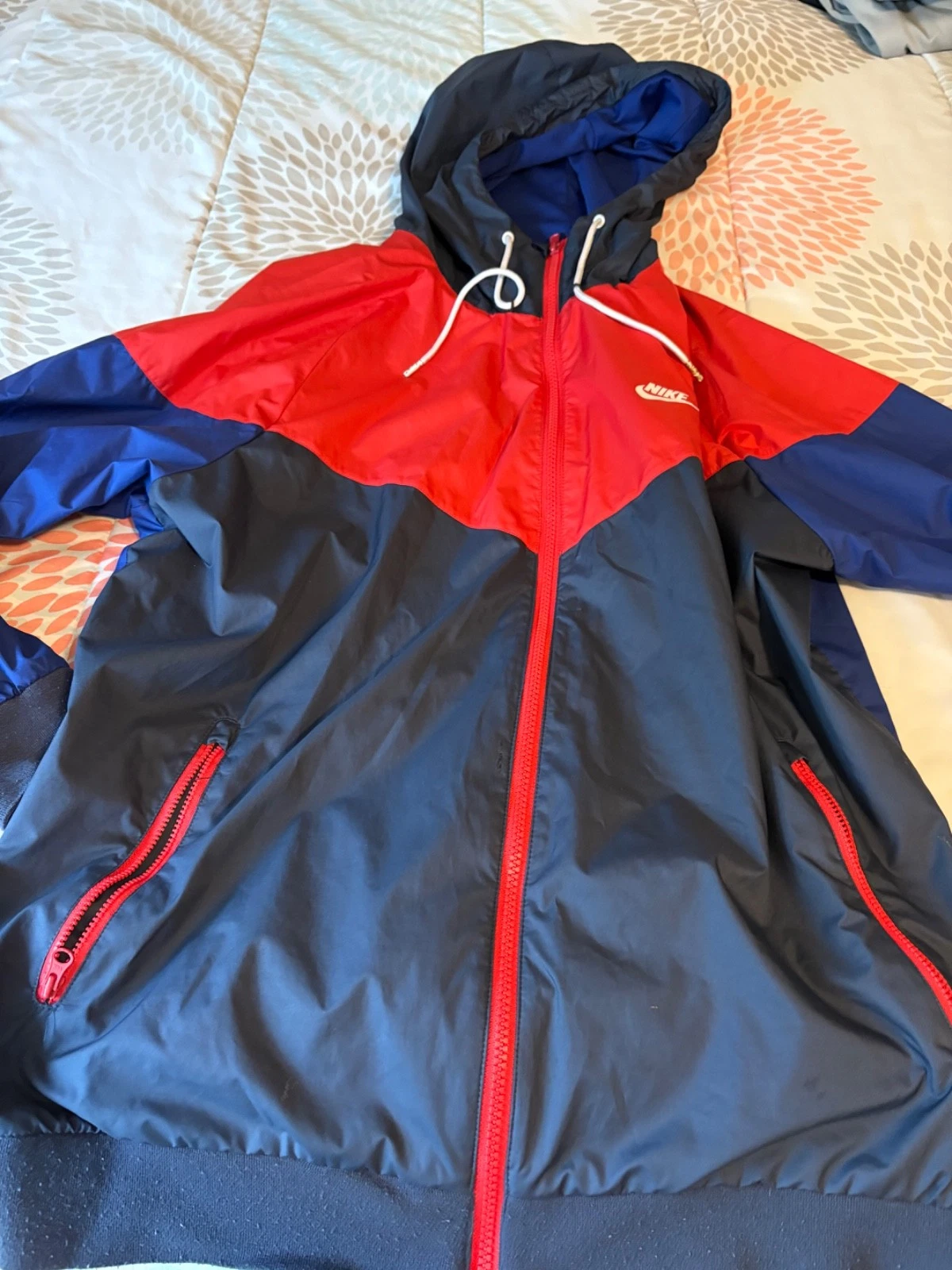 duo color nike wind breaker