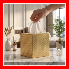 Gold Tissue Box Cover,Tissue Box Cover Square,Gold Tissue Box Holders,Tissue Hol