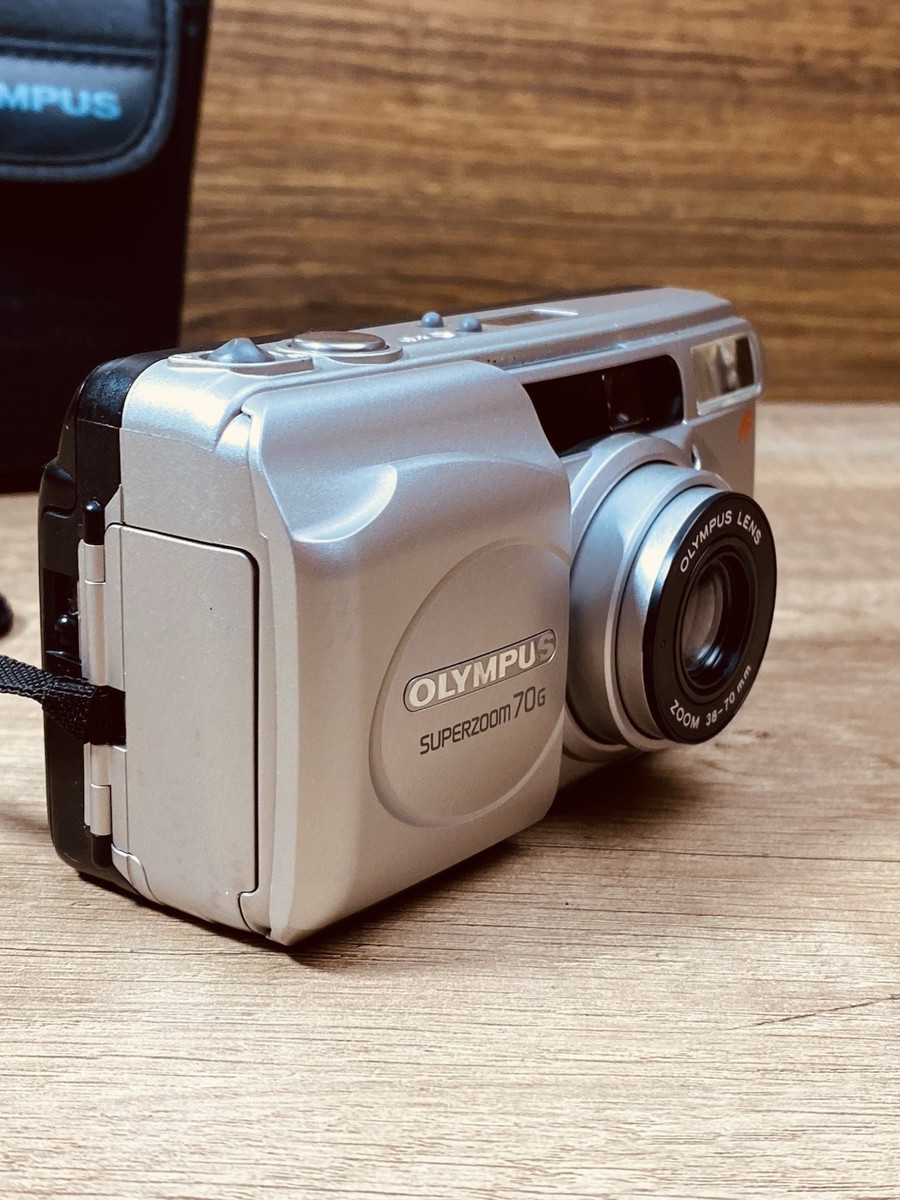 Olympus SUPERZOOM 70G Point & Shoot 35mm Film Camera From Japan