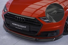 Cup Spoiler Lippe Front Carbon Look für Audi A8 (D5) CSL705-C