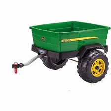 John Deere Peg Perego Adventure Trailer for Kids - Ride-On Toy Vehicle