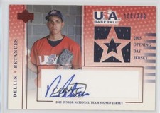 2005 USA Baseball Junior National Team Signed Jersey Dellin Betances Auto fm0
