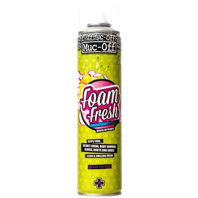 MUC-OFF Espuma limpiador antibacteriano HELMET FOAM FRESH SPRAY 400ML