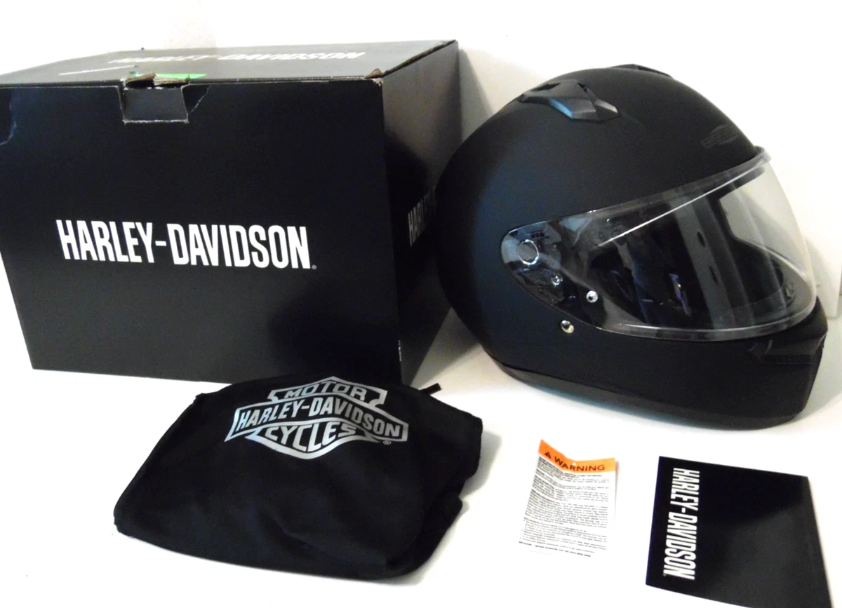 Harley-Davidson オープンフェイスヘルメット 黒/金　XXL Harley-Davidson® X14 Sun Shield 3/4 Helmet – Gloss Metallic Black
