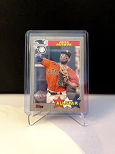 2022 Topps Jose Altuve 35th Anniversary 1987 Topps All-Star Black Parallel #/299