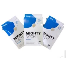 117 Patches Mighty Patch Invisible+ Hydrocolloid Acne Pimple Patches Exp 2027