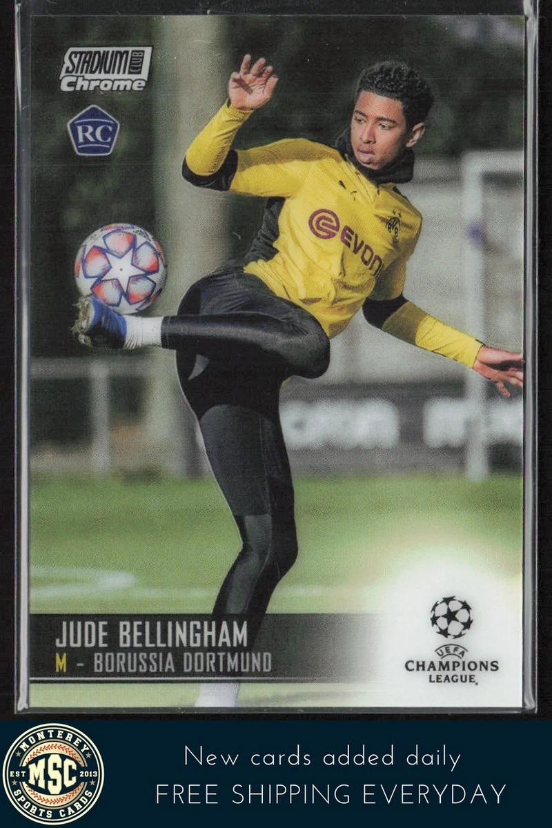 2020-21 Topps Stadium Club Chrome UCL Jude Bellingham #54 for sale