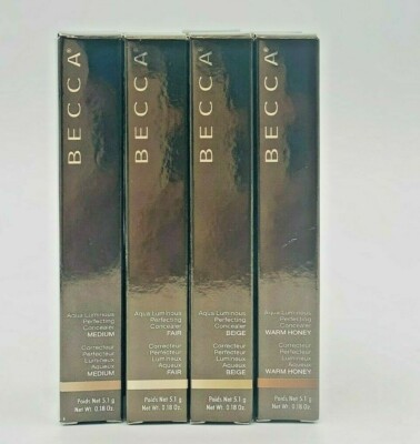 Becca Aqua Luminous Perfecting Concealer Choose shade! 0.18oz New Box FREE SHIP