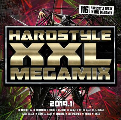 HARDSTYLE XXL MEGAMIX 2019.1  2 CD NEU