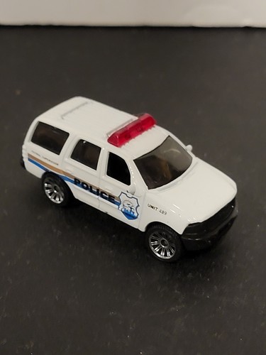 Ford Expedition Police Patrol Supervisor Unit 489 Matchbox 1998 - Picture 2 of 8