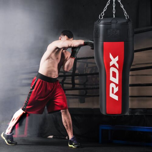 Boxing Punch bag by RDX, Filled Heavy Punch Bag Mitts, Uppercut Kick Boxing Bag - Picture 2 of 28