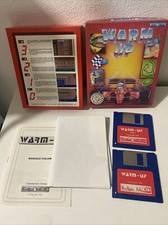 WARM UP Commodore Amiga Genias *RARO & COMPLETO* Vintage Warmup