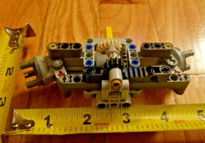 Lego Technic Narrow Front End with steering and differential drive - new parts