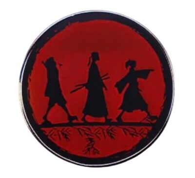 Samurai Champloo Mugen Sunset Anime Manga 1.1'' Enamel Pin Badge