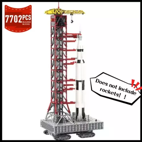 Launch Tower Mk I für Saturn V 21309 92176 mit Crawler Bausteine Ziegel Spielzeug - Bild 2 von 13