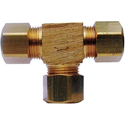 JMF 4338133 0.37 In. Compression Tee Pack of 5 for sale online | eBay