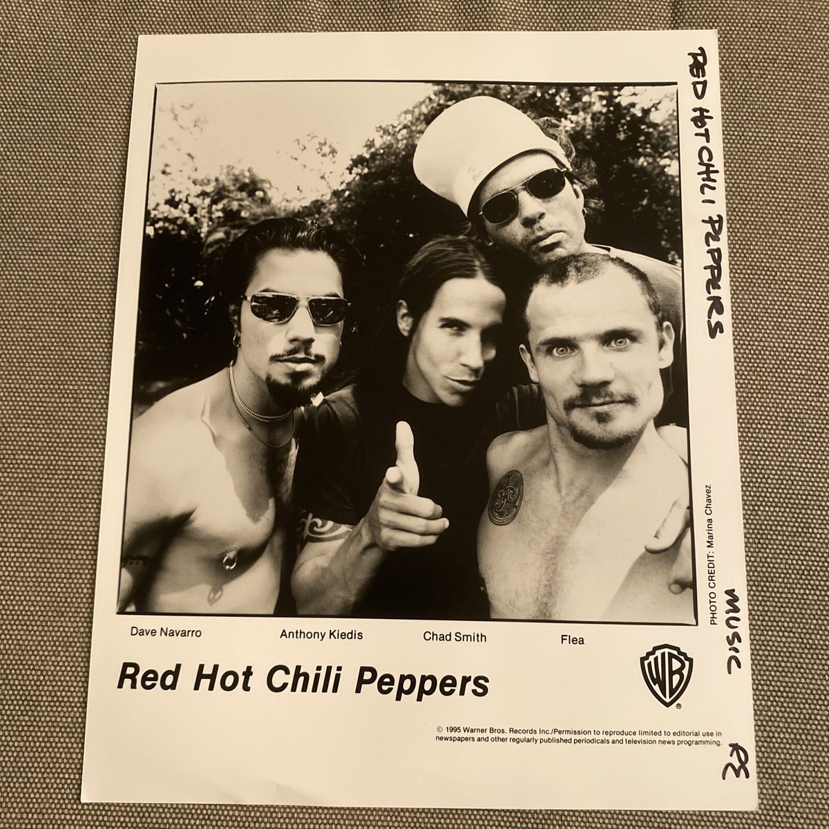 Red Hot Chili Peppers Press Photo See