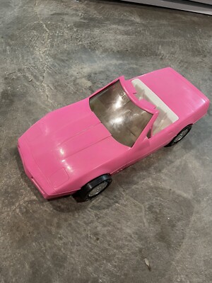 Pink Barbie Corvette Vintage 1990s *some Damage*