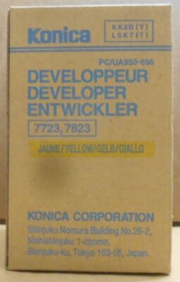 Konica Minolta 7723 7823 Developer Yellow Yellow for KM7723 7823 CF900 Original Packaging B
