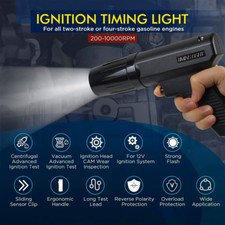 vdiagtool 12V Car Motorcycle Digital Ignition Timing Light Advance Strobe Timing