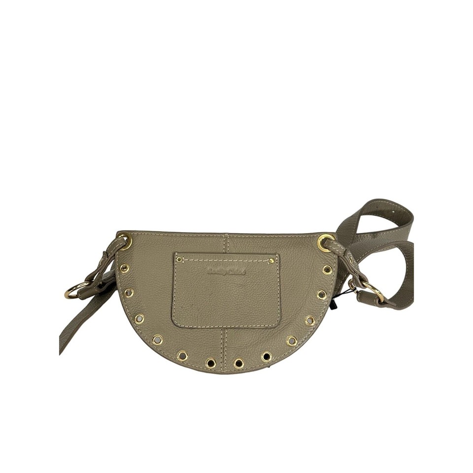 See by Chloé Kriss Mini Crossbody Bag Womens Cream Leather Handbag eBay