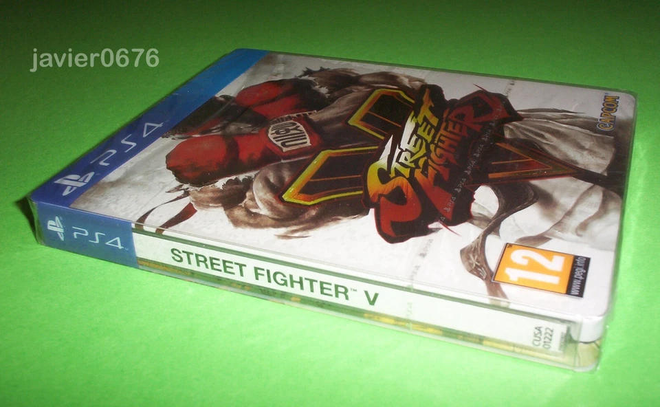 STREET FIGHTER V NUEVO Y PRECINTADO PAL ESPAÑA PLAYSTATION 4 PS4 STEELBOOK - Imagen 3 de 3