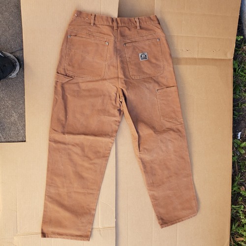 Sorel Double Knee Work Pants Men’s Chocolate tan Canvas Carpenter Heavy 36x32 eBay