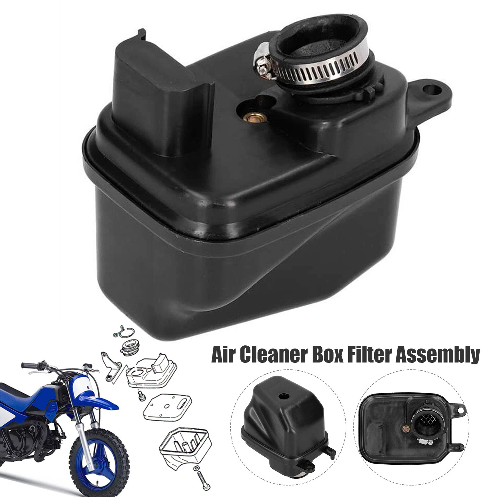 For Yamaha PW50 PY50 PW PY Piwi Peewee 50 Air Filter Box Assembly Kits