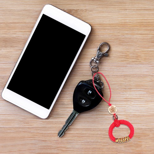 Handgewebter Ring Lanyard Kreatives Anti-Lost-Telefonhänge-Seilgurt - Zdjęcie 3 z 12
