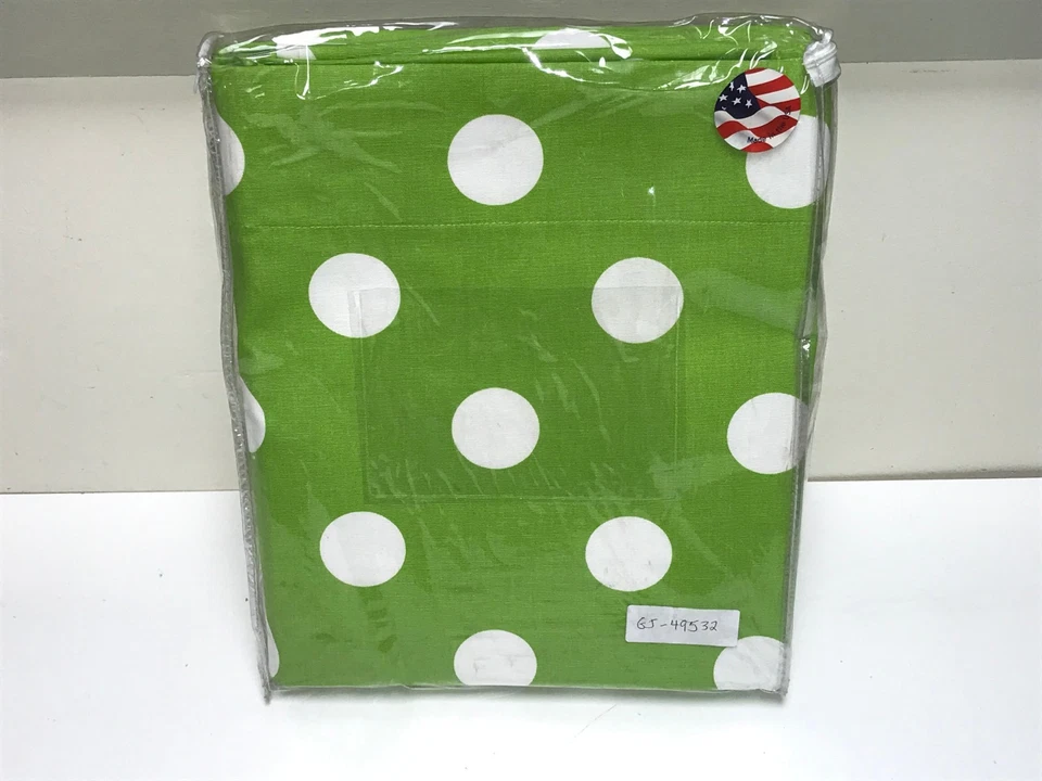 Nuevo Juego de 2 paneles de ventana forrados elásticos verdes Glenna Jean Ellie y 40 x 100 pulgadas Foto 2 de 4