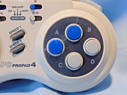Vintage 1990s InterAct PC Propad 4 SV-231 Gaming Controller PC Game Controller - Picture 4 of 8