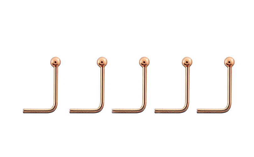 1mm gold nose stud deals