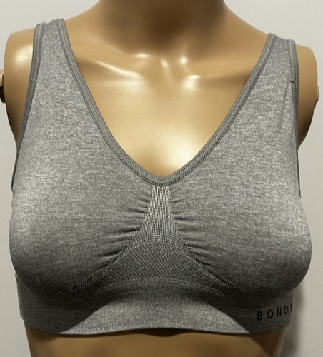 Bonds Teen Youth Grey Comfort Bra Grey Medium SIze 12 - 13