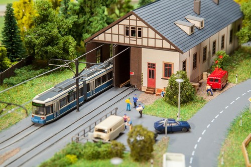 Faller 222101 N 1:160 Naumburg Straßenbahndepot - Bild 2 von 4