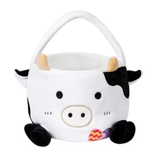 Easter Baskets for Kids Cute Cow Easter Egg Buckets Huting Festivals Gift for...