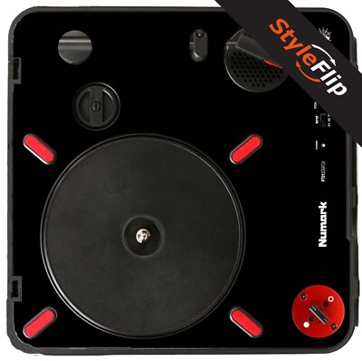 Numark PT 01 Scratch Skin | Color Black | Protective Decal | StyleFlip Skins