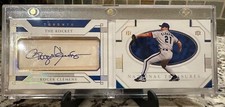 2021 National Treasures Roger Clemens Cut Signatures 5/15 Booklet
