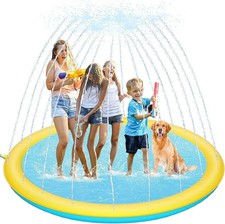 NEW 8 ft Giant XL Outdoor Splash Sprinkler Pa...