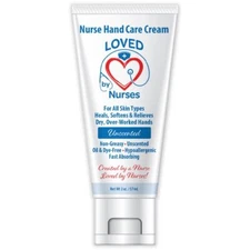 Nurse Hand Care Cream Rehydrates Dry Chapped Skin - 2 Fl. Oz. Non-Greasy