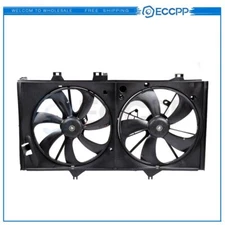 Radiator Condenser Cooling Fan Assembly For 2012 2013 2014-2017 Toyota Camry