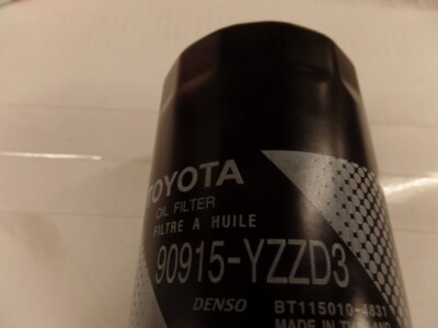 yaaaa  TOYOTA OEM Engine-Oil Filter 90915-YZZD3 for 4Runner Tundra Tacoma