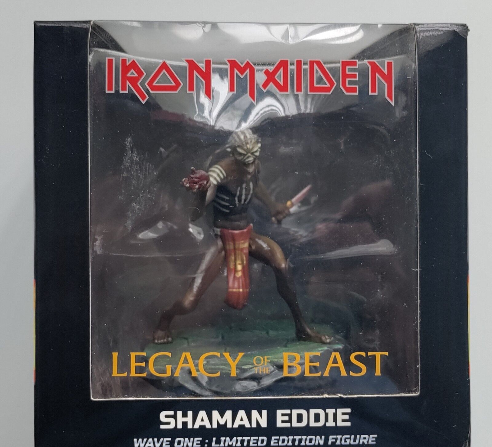 Iron Maiden Legacy Of The Beast Shaman Eddie Vinyl Figure Sealed 