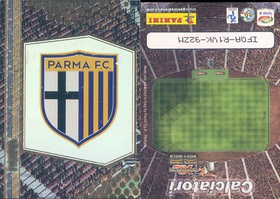 FOOTBALLERS 2014/15*ADRENALYN PANINI CARD N.262*PARMA-SCUDETTO*NEW