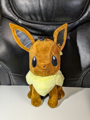 Pokemon Eevee 12” Plush Backpack Brown Zipper Bag 2016 | eBay display picture 3