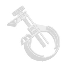 Shed Mini Guttering Gutter Bracket Clamp Manual Adjustable - No Tools Required