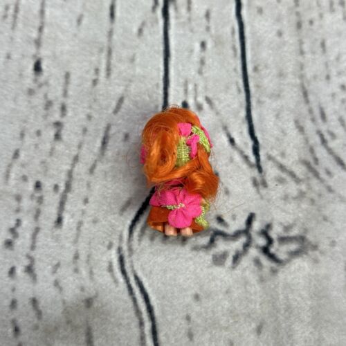 Vintage Liddle Kiddles Schmuck Puppe 3er Set Glück Medaillon Lou Blume Anstecknadel Brosche - Bild 11 von 17