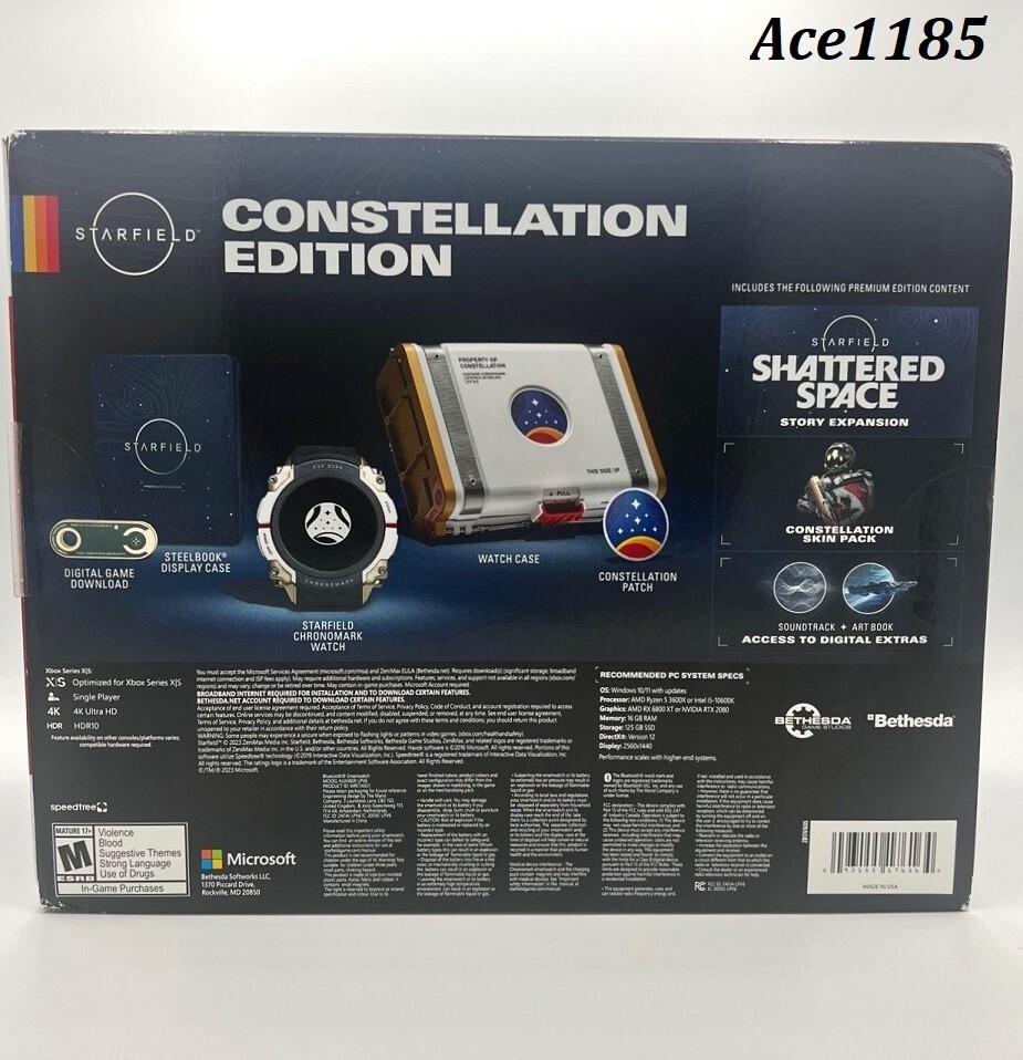 【値下げ/未開封】STARFIELD CONSTELLATION EDITION Starfield Constellation Edition | Price, watch