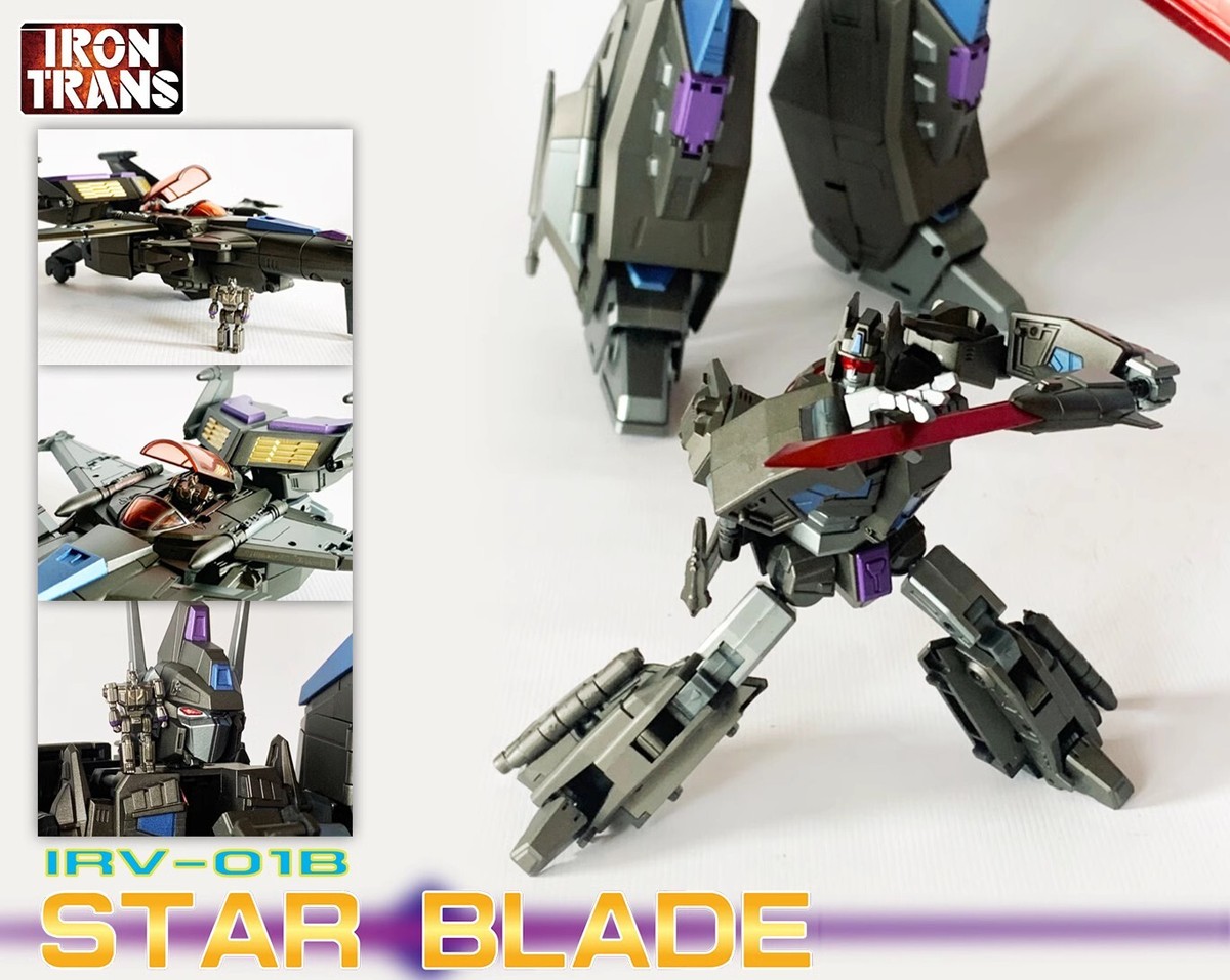 New IronTrans IR-V01B Star Blade G1 Star Saber Black Version New IronTrans IR-V01B Star Blade G1 Star Saber Black Version