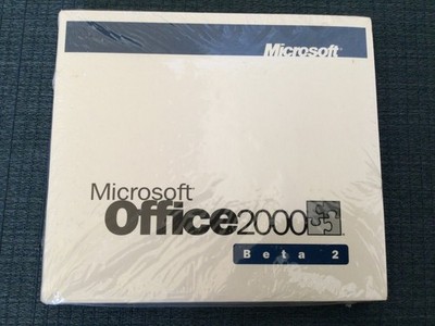 Microsoft Office Service 2000 Beta 2 Prototype   Rare   6 Disks   Sealed