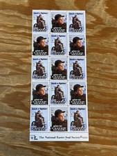 1986 National Easter Seal Society FULL SHEET of 15 MINT Vintage Easter Seals